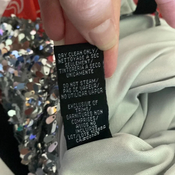 JS boutique silver sequin dress size 8 - Picture 13 of 15